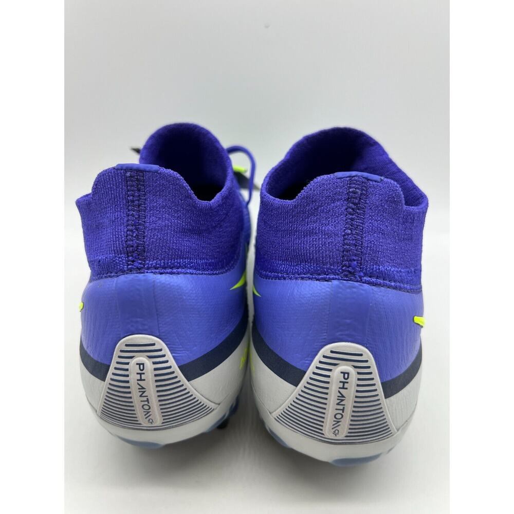 Nike Phantom GT2 Elite DF SG-Pro AC Sapphire/Volt-Gray Fog DJ8042-571 Size 12 - Picture 10 of 12
